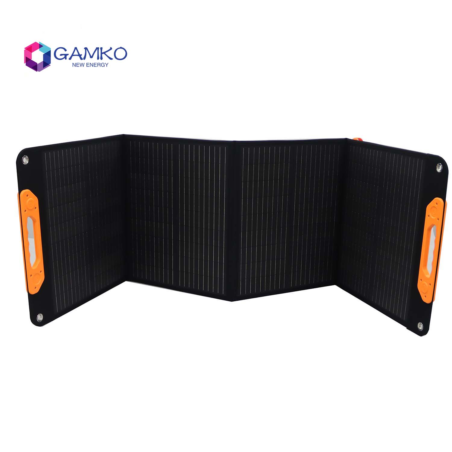 Saco de módulo de painéis solares fotovoltaicos portáteis de 4 pastas 120W para viagens de acampamento