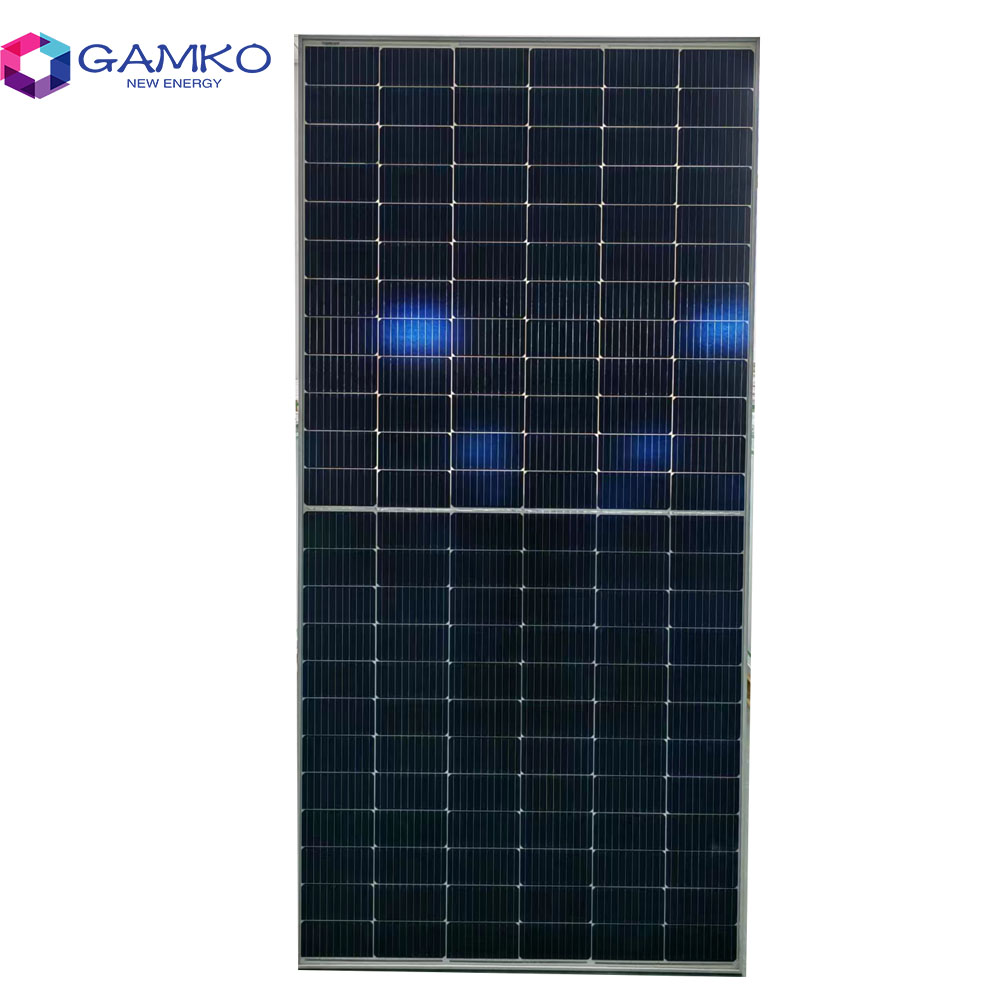 Painel solar Perc de grau A 535W Módulo solar totalmente traseiro de vidro duplo fabricado na China 