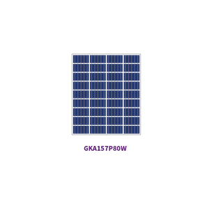 157mm POLY 36 células 100W painel solar 