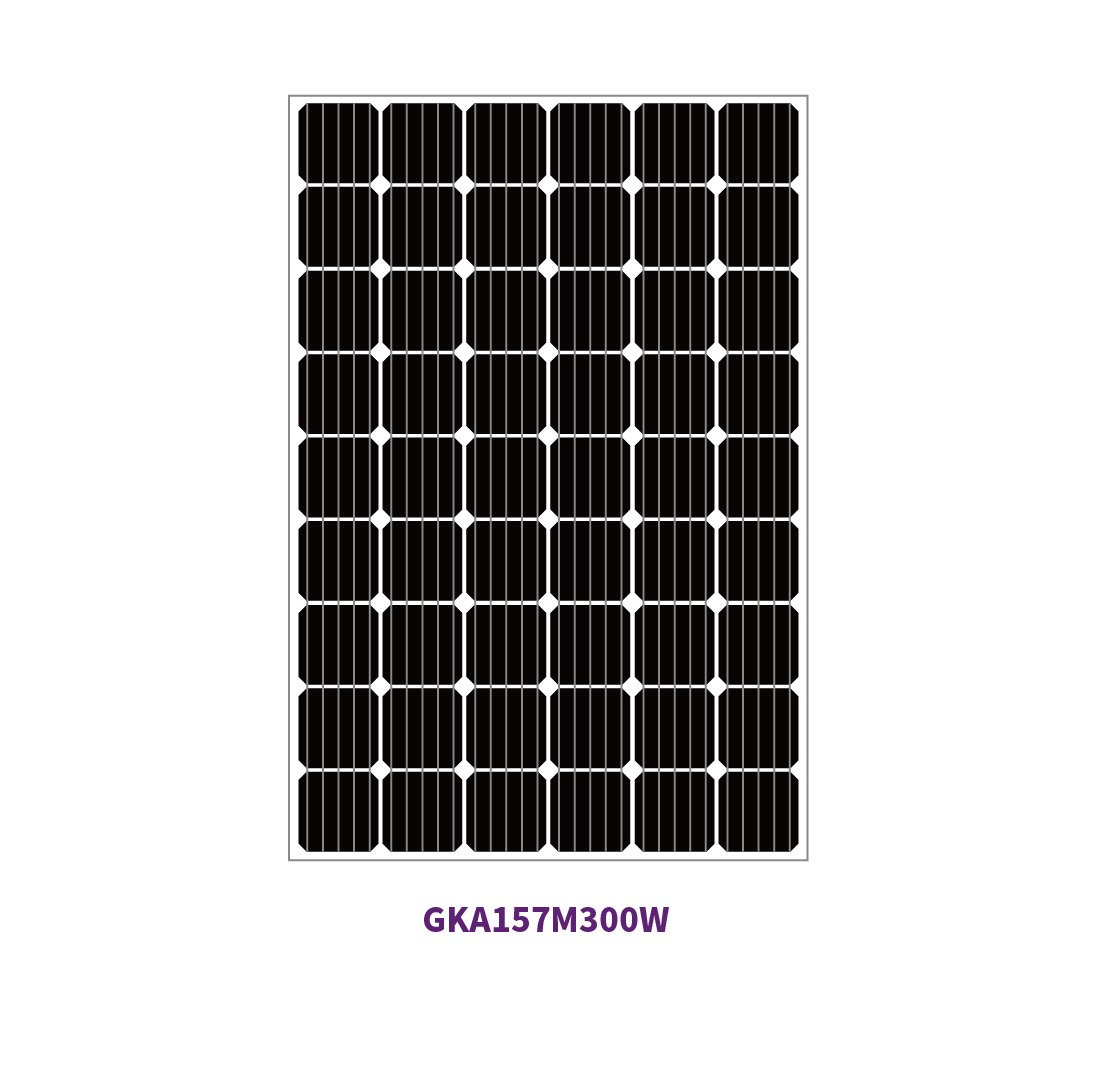 Módulo solar de vidro duplo bifacial do MONO painel solar da eficiência elevada 300W em África