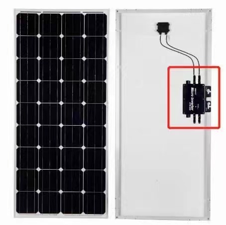 Grid Tie Inverter 600W Micro Solar Inverter para Varanda Sistema Fotovoltaico, Sistema Solar portátil Uso Doméstico 700W 800W 1200W
