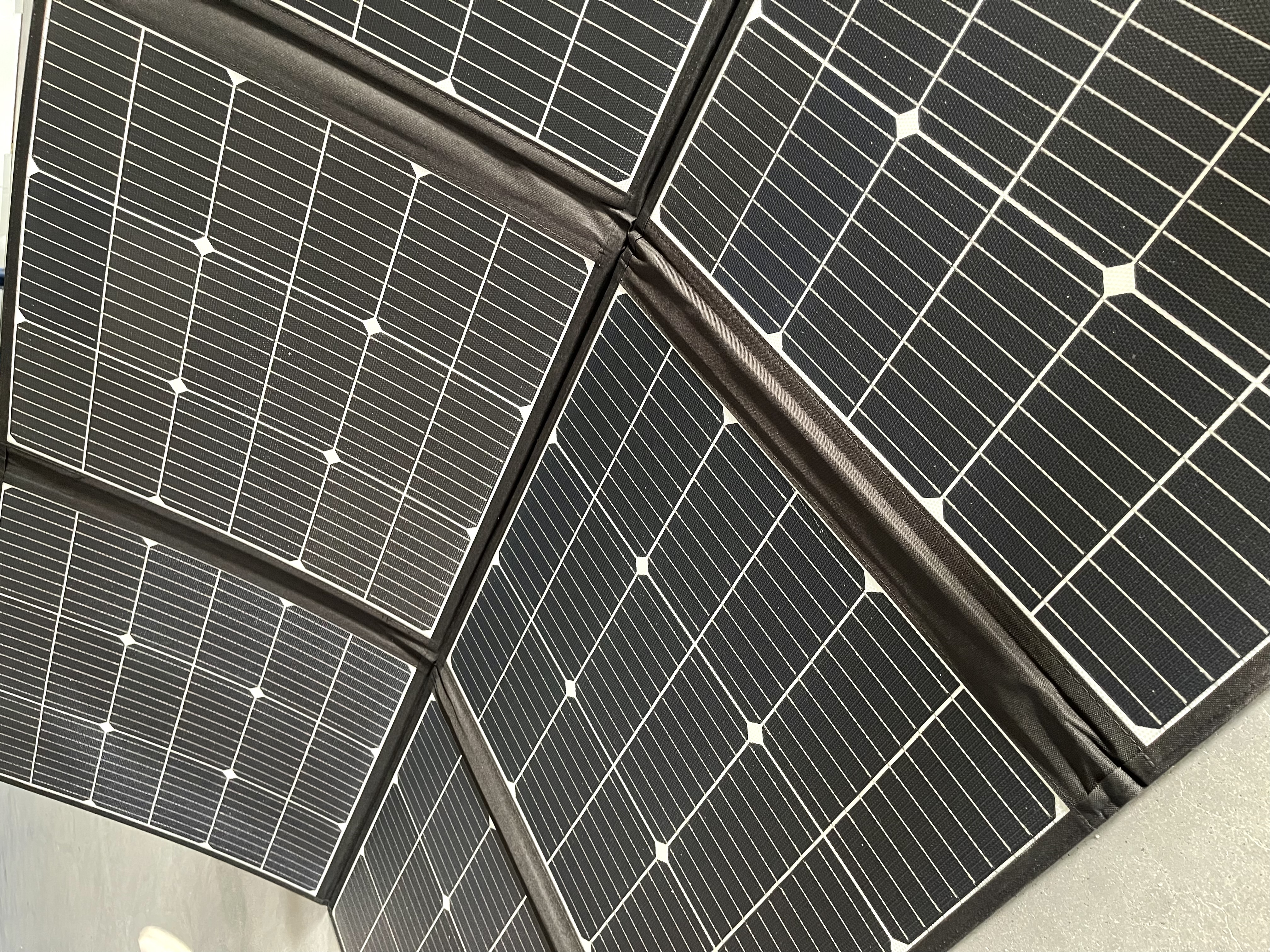 Painel solar dobrável portátil 300 w painel solar flexível para carro, acampamento, kit solar de viagem para uso externo 