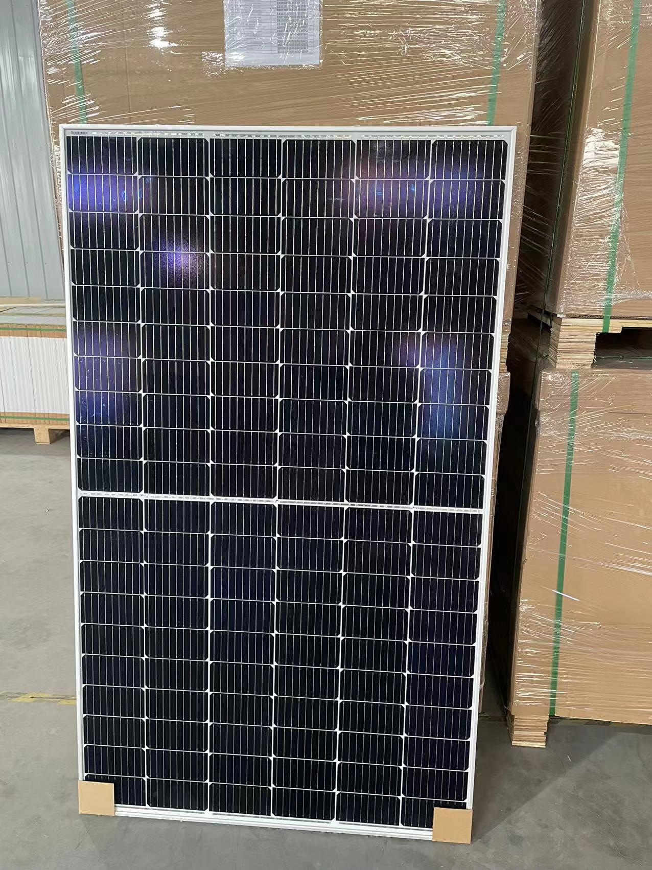 380W Mono Painel Solar Perc 166mm Célula Solar Painéis Monocristalinos Solares com 30 Anos de Garantia para Sistema Solar de Telhado