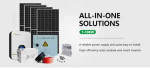 Kit de painéis solares de 10.000 W para sistemas de energia solar domésticos