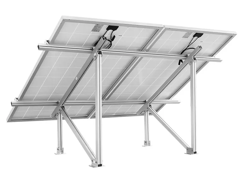 Suporte solar para sistema de montagem com acessórios de aço inoxidável