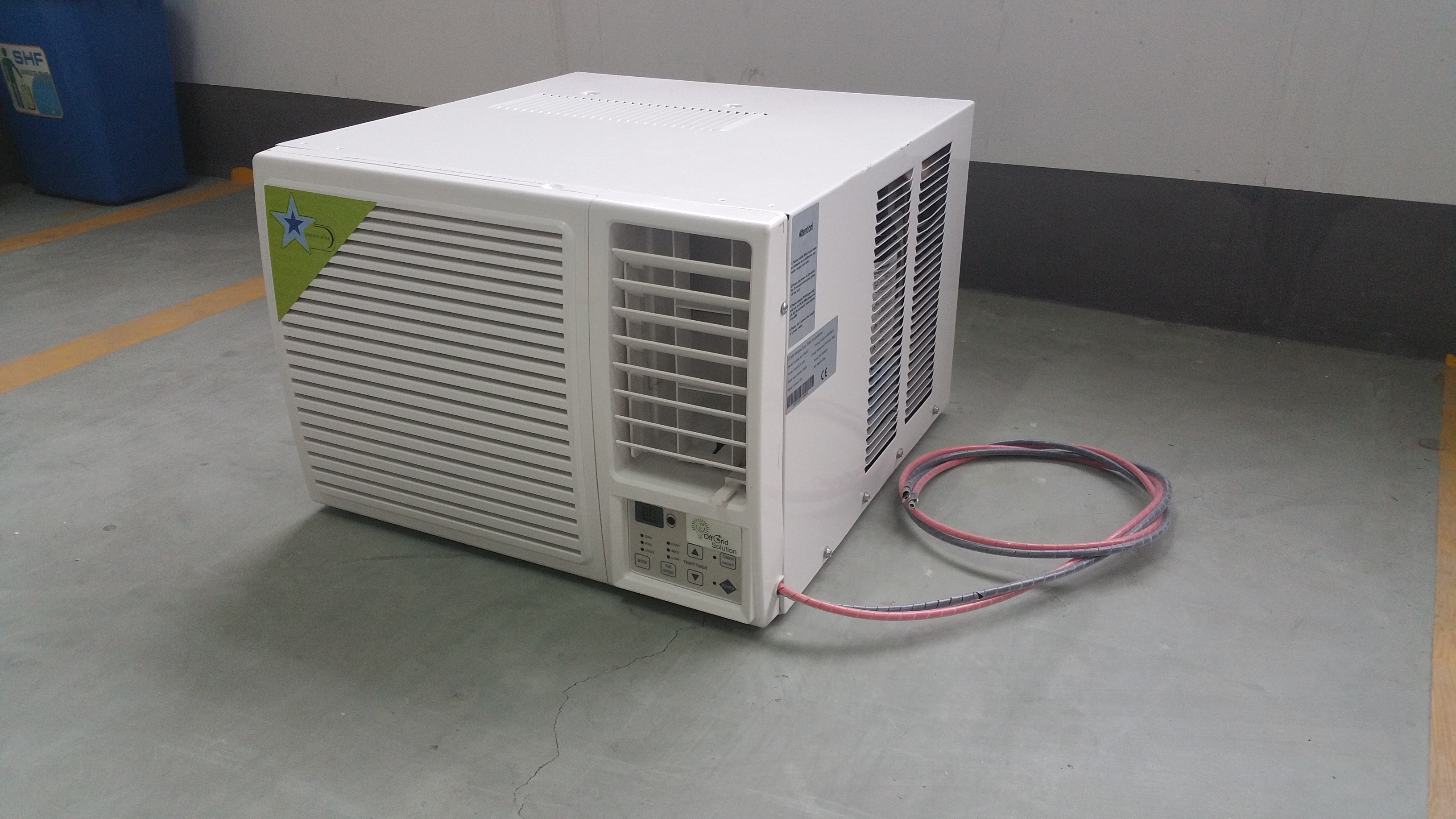 Condicionador de ar solar de janela DC 6000btu alta eficiência solar portátil ac fácil uso doméstico12000btu 18000btu 24000btu