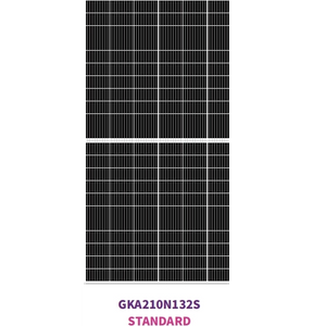 painel bifacial de vidro duplo do painel solar de 720W HJT solar com eficiência elevada