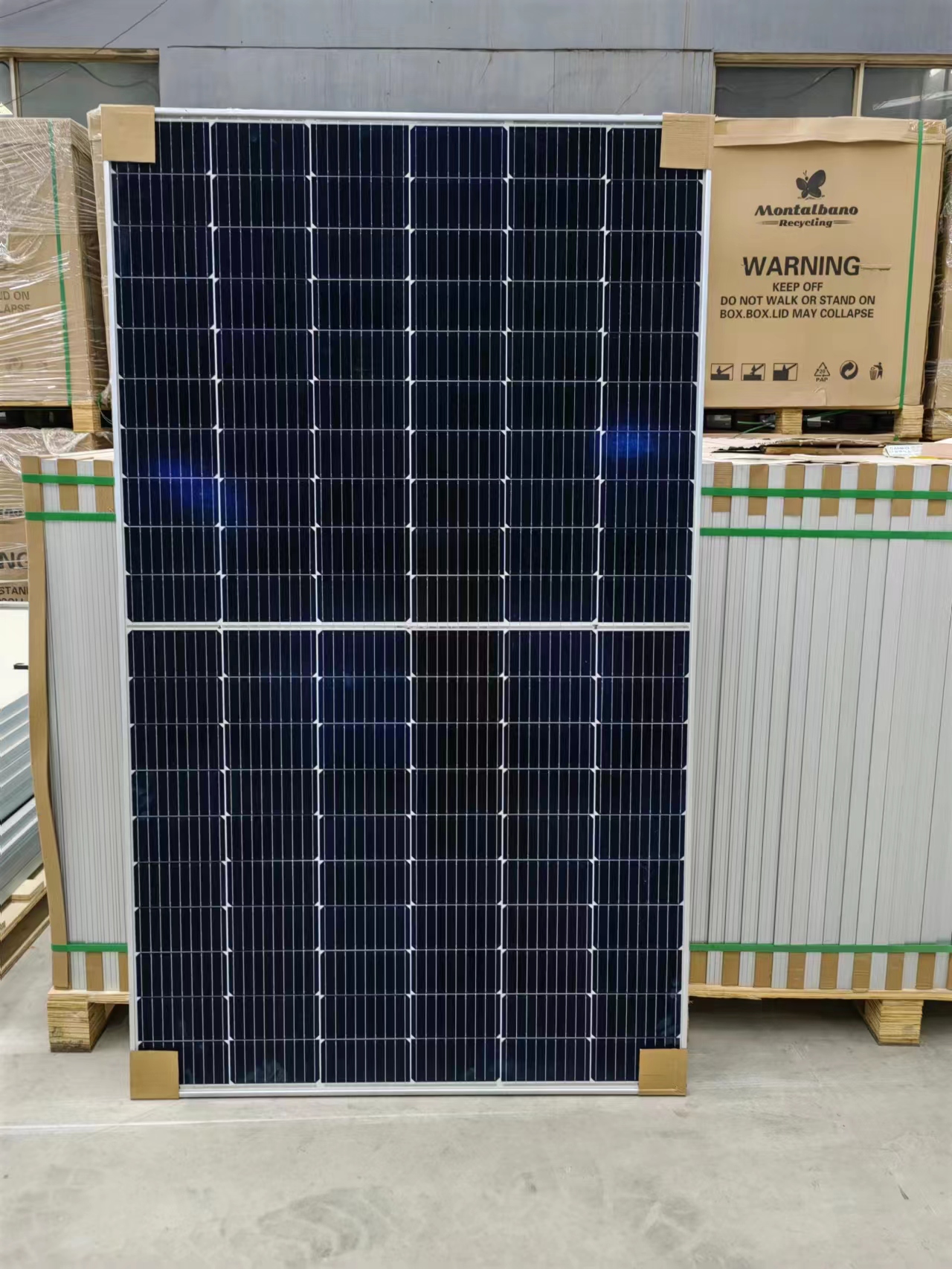 Painel solar de venda quente direta da fábrica 460 W painel solar para sistema solar de telhado uso doméstico