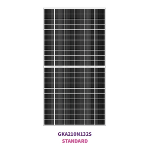 Painel solar de alta potência 750W Painel de vidro duplo bifacial solar para limite de teto 700W 720W 